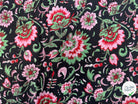 COTON INDIEN TAJ-MAHAL 008 NOIR LAIZE 110 - My Little Coupon