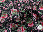 COTON INDIEN TAJ-MAHAL 008 NOIR LAIZE 110 - My Little Coupon