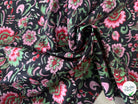 COTON INDIEN TAJ-MAHAL 008 NOIR LAIZE 110 - My Little Coupon