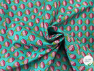 COTON INDIEN TAJ-MAHAL 014 LAGON LAIZE 110 - My Little Coupon