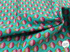 COTON INDIEN TAJ-MAHAL 014 LAGON LAIZE 110 - My Little Coupon