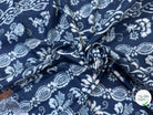 COTON INDIEN TAJ-MAHAL 015 INDIGO LAIZE 110 - My Little Coupon