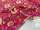 COTON INDIEN TAJ-MAHAL 018 FUCHSIA LAIZE 110 - My Little Coupon
