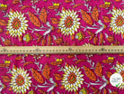 COTON INDIEN TAJ-MAHAL 018 FUCHSIA LAIZE 110 - My Little Coupon
