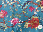 COTON INDIEN TAJ-MAHAL 028 BLEU LAIZE 110 - My Little Coupon