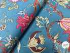 COTON INDIEN TAJ-MAHAL 028 BLEU LAIZE 110 - My Little Coupon