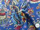 COTON INDIEN TAJ-MAHAL 029 BLEU LAIZE 110 - My Little Coupon