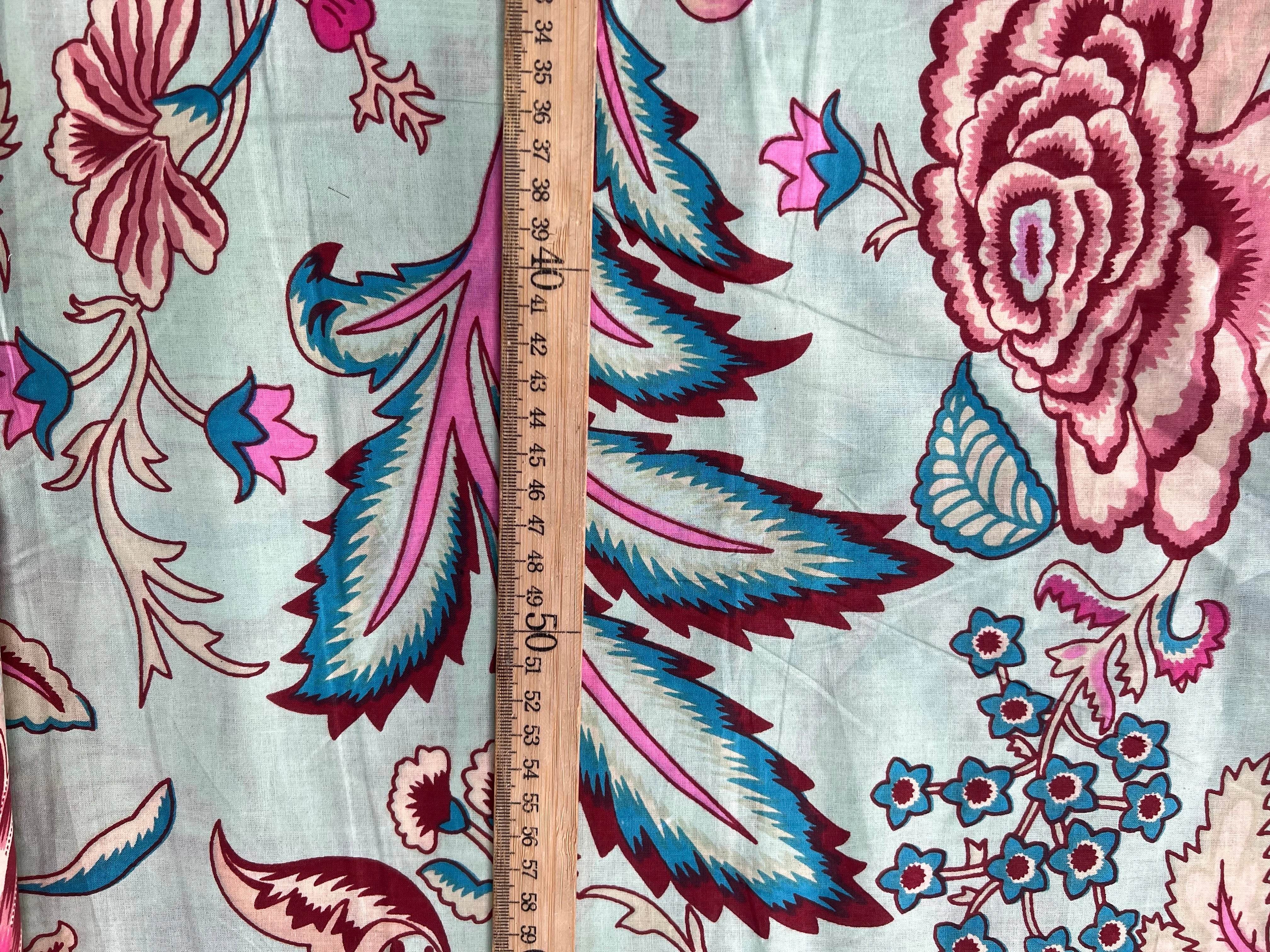 COTON INDIEN TAJ-MAHAL 030 CIEL LAIZE 110 - My Little Coupon