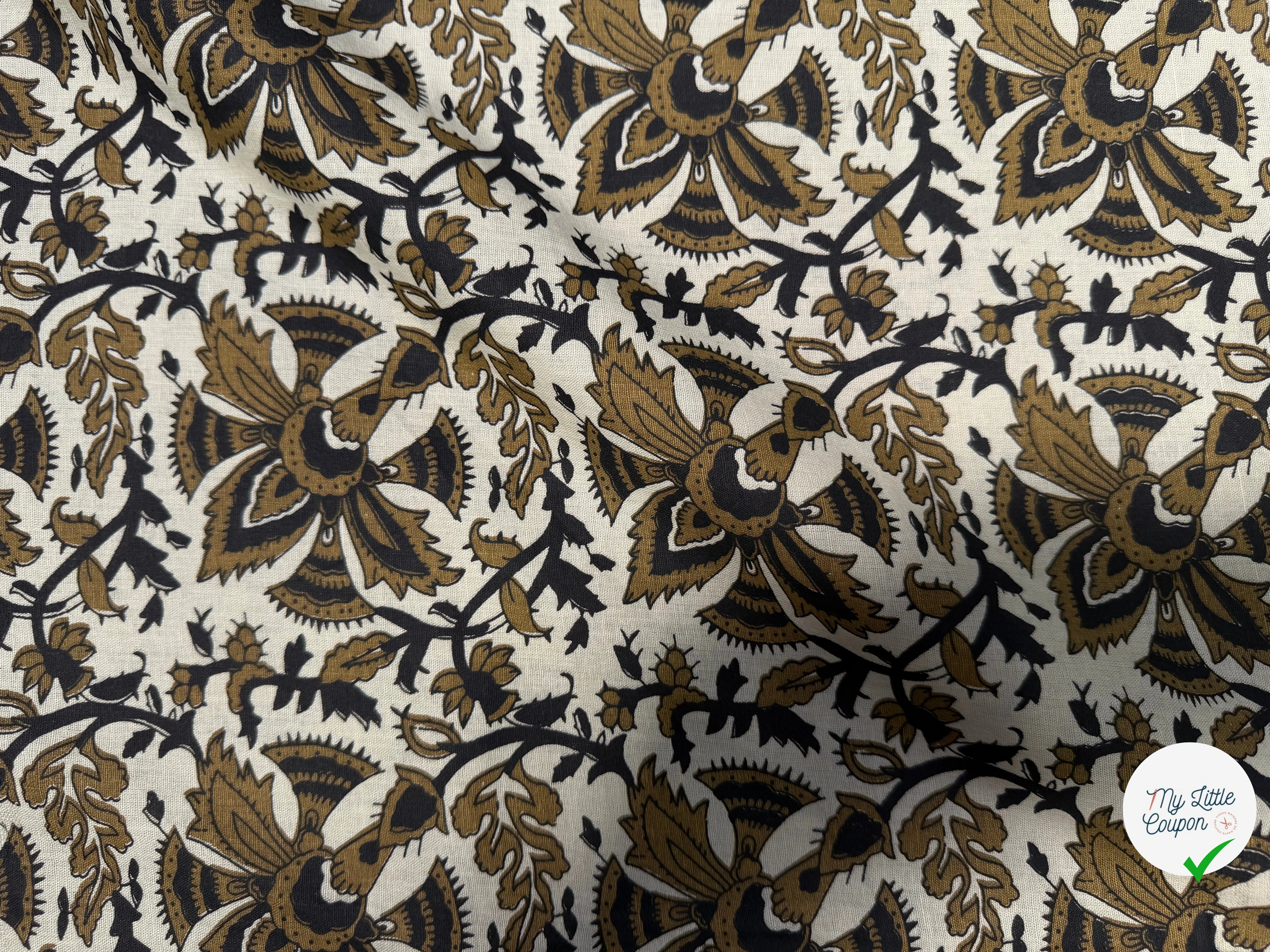 COTON INDIEN TAJ-MAHAL LAIZE 110 - My Little Coupon