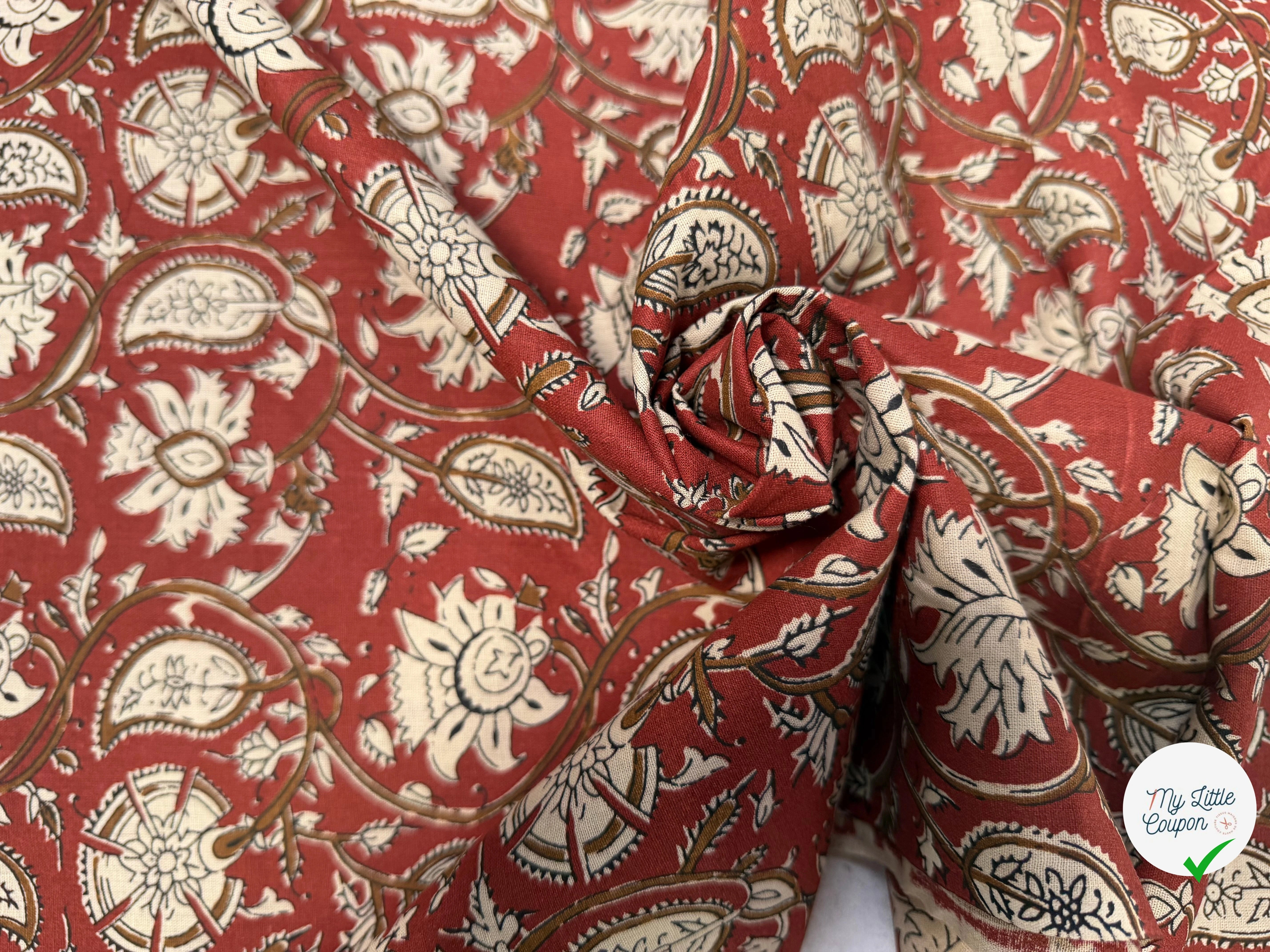 COTON INDIEN TAJ-MAHAL LAIZE 110 - My Little Coupon