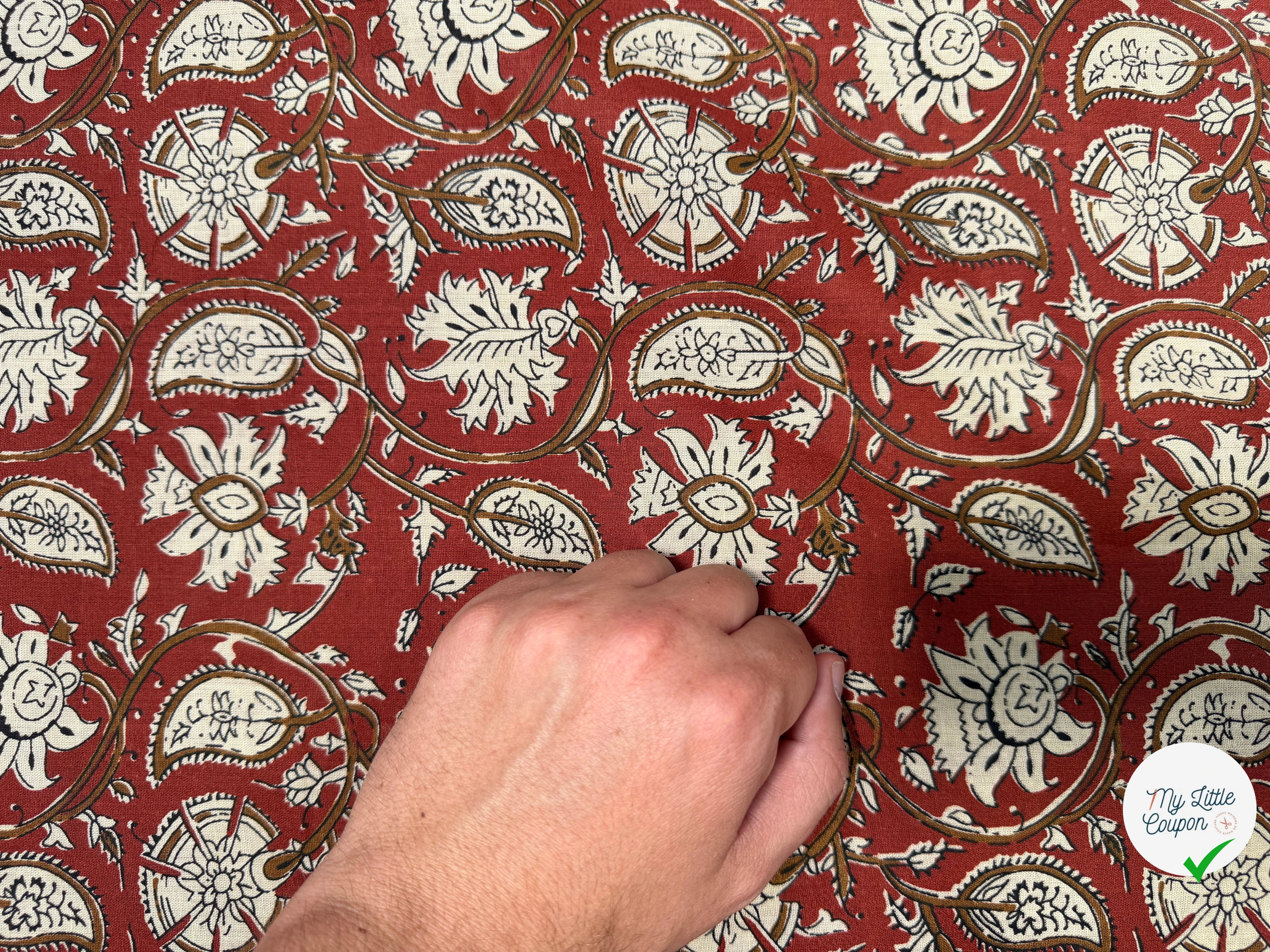 COTON INDIEN TAJ-MAHAL LAIZE 110 - My Little Coupon