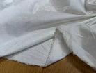 COTON JACQUARD DAMASSÉ BLANC 280 DE LAIZE SOFT TOUCHÉ - My Little Coupon