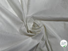 COTON JACQUARD DAMASSÉ BLANC CASSÉ MOTIFS FLORAUX 280 DE LAIZE SOFT TOUCHÉ - My Little Coupon