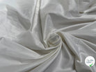 COTON JACQUARD DAMASSÉ BLANC MOTIFS PLUMES 280 DE LAIZE SOFT TOUCHÉ LÉGÈREMENT SATINÉ - My Little Coupon