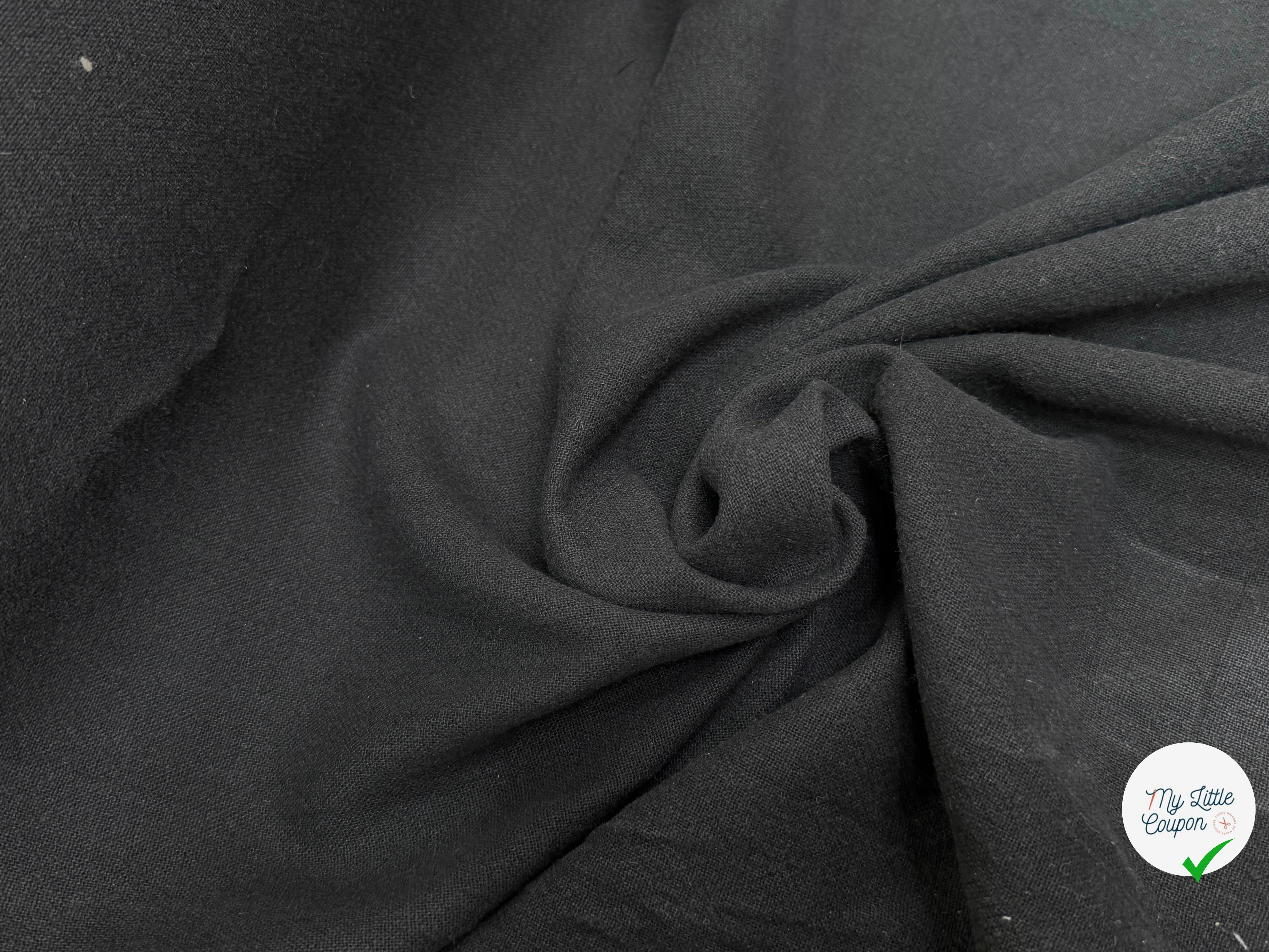 COTON LIN ARTISANAL NOIR - My Little Coupon