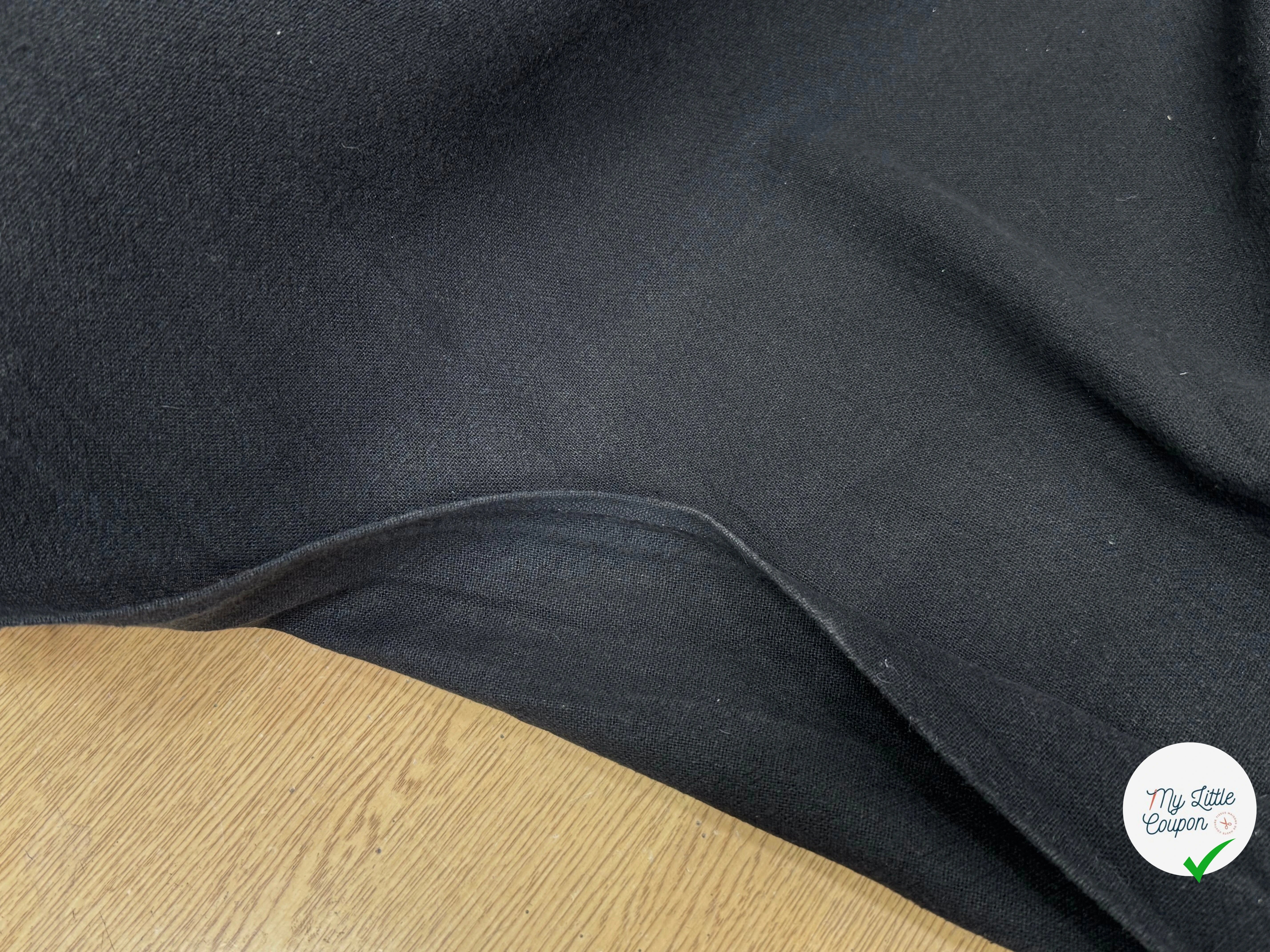 COTON LIN ARTISANAL NOIR - My Little Coupon