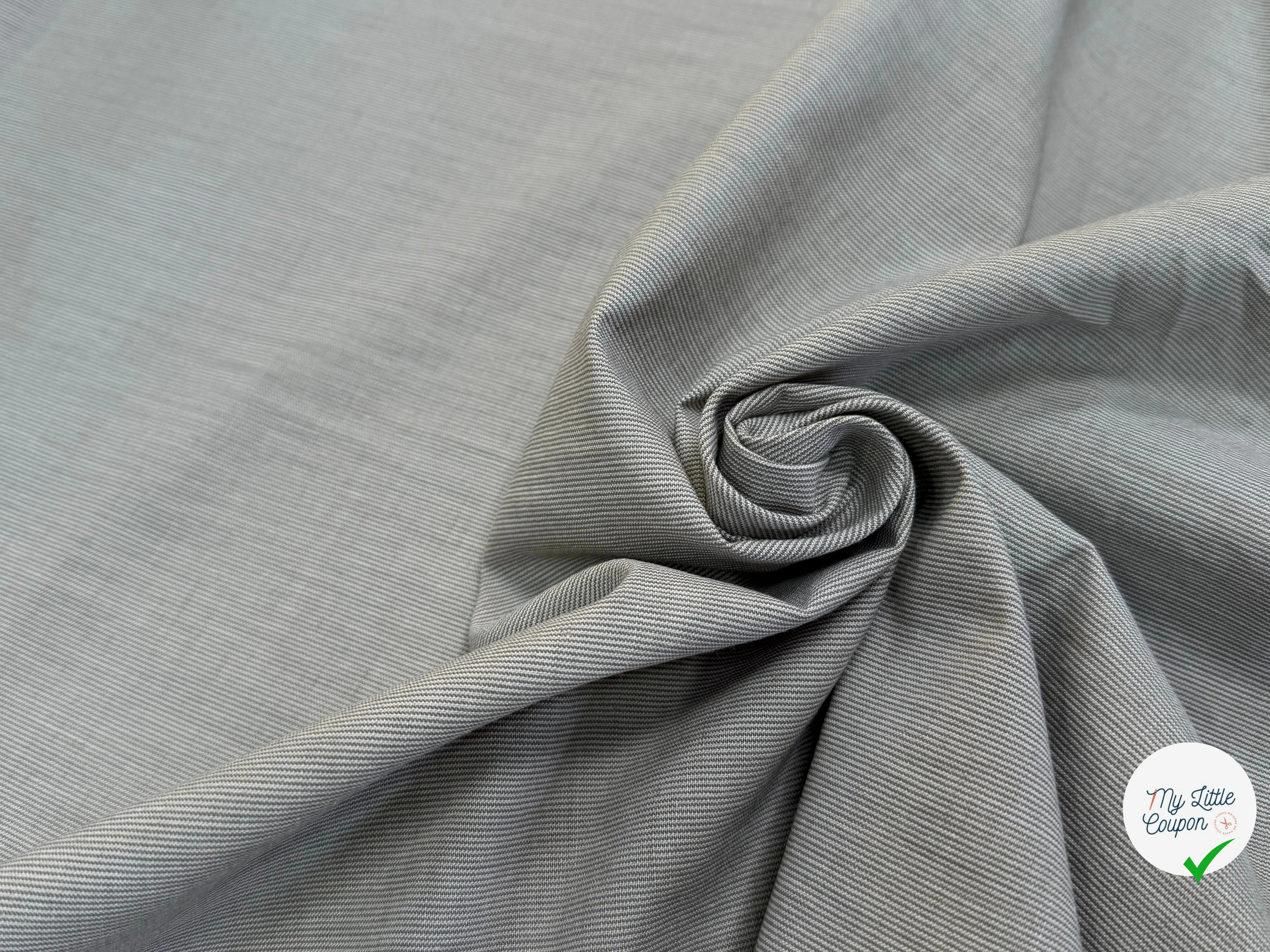 COTON LIN ESPRIT EXFORD UTRA BEAU GRIS 34% LIN - My Little Coupon