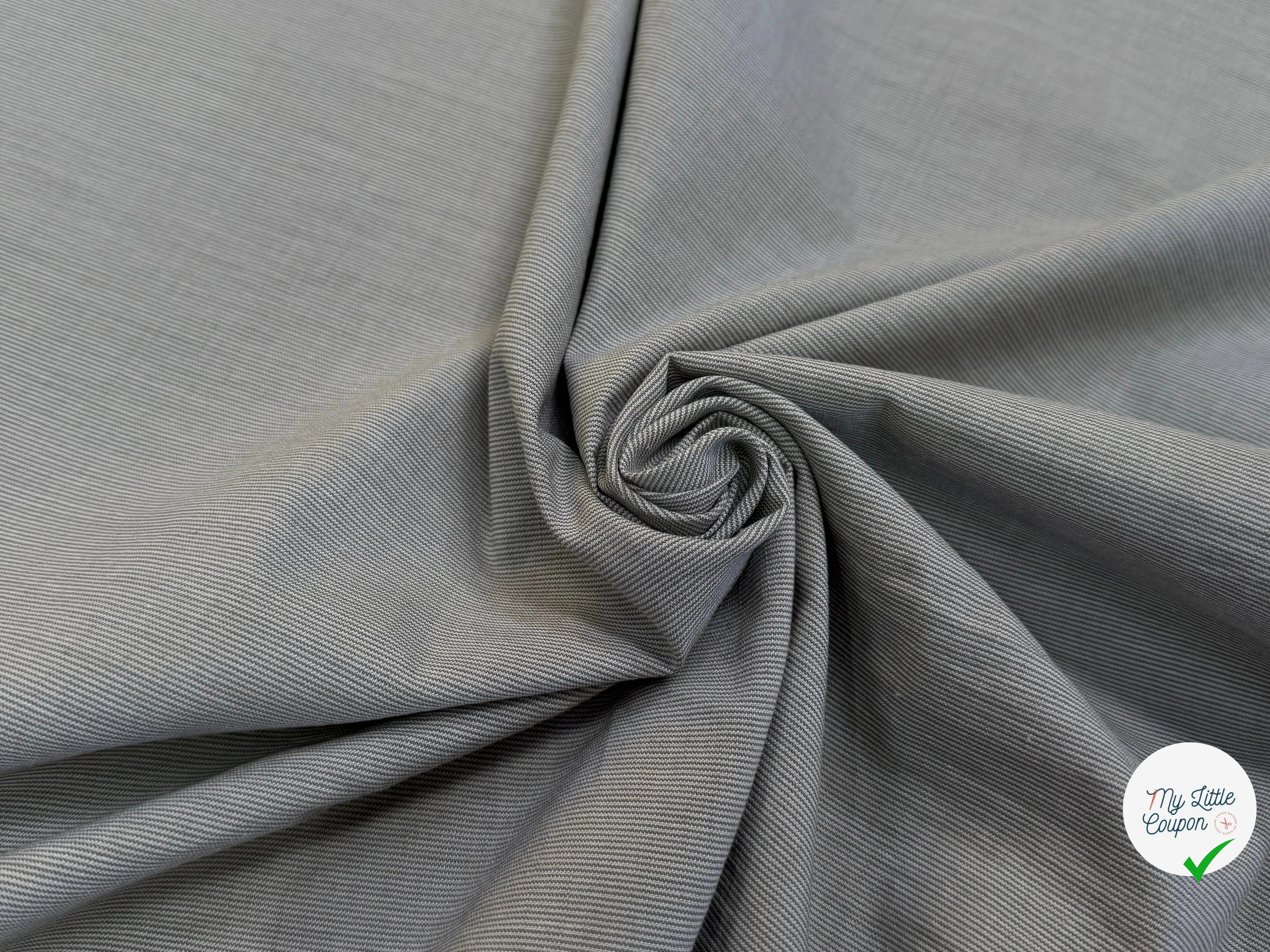 COTON LIN ESPRIT EXFORD UTRA BEAU GRIS 34% LIN - My Little Coupon