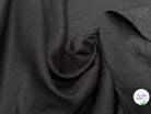 COTON LIN SERGÉ NOIR ANTHRACITE - My Little Coupon