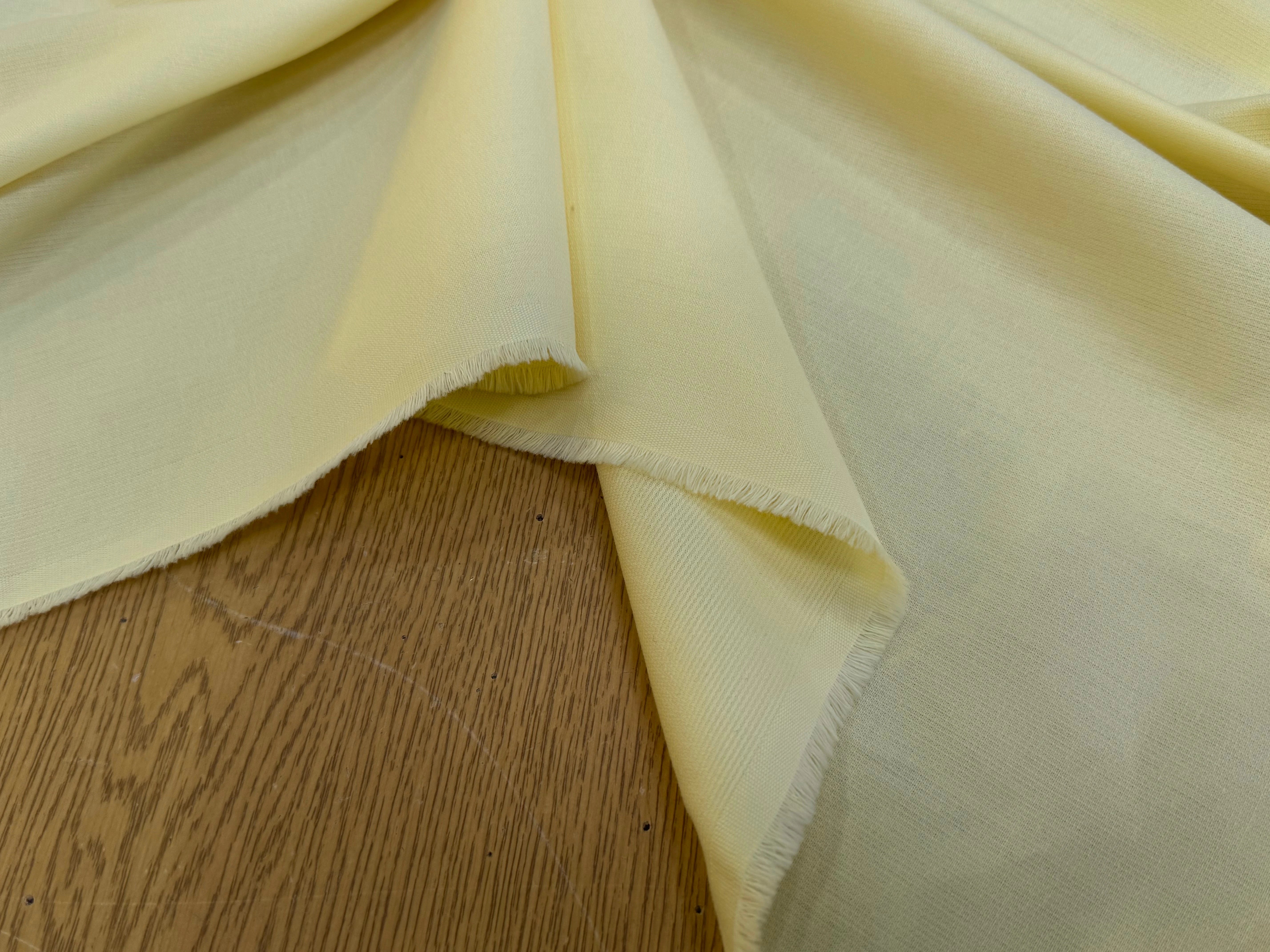 COTON RAYÉ BELLE TENUE JAUNE CLAIR - My Little Coupon
