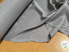 COTON SOUPLE LÉGÈREMENT SATINÉ GRIS ACIER BEAU TOUCHER - My Little Coupon