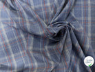 COTON SUR CHEMISE BLEU CAREAUX - My Little Coupon