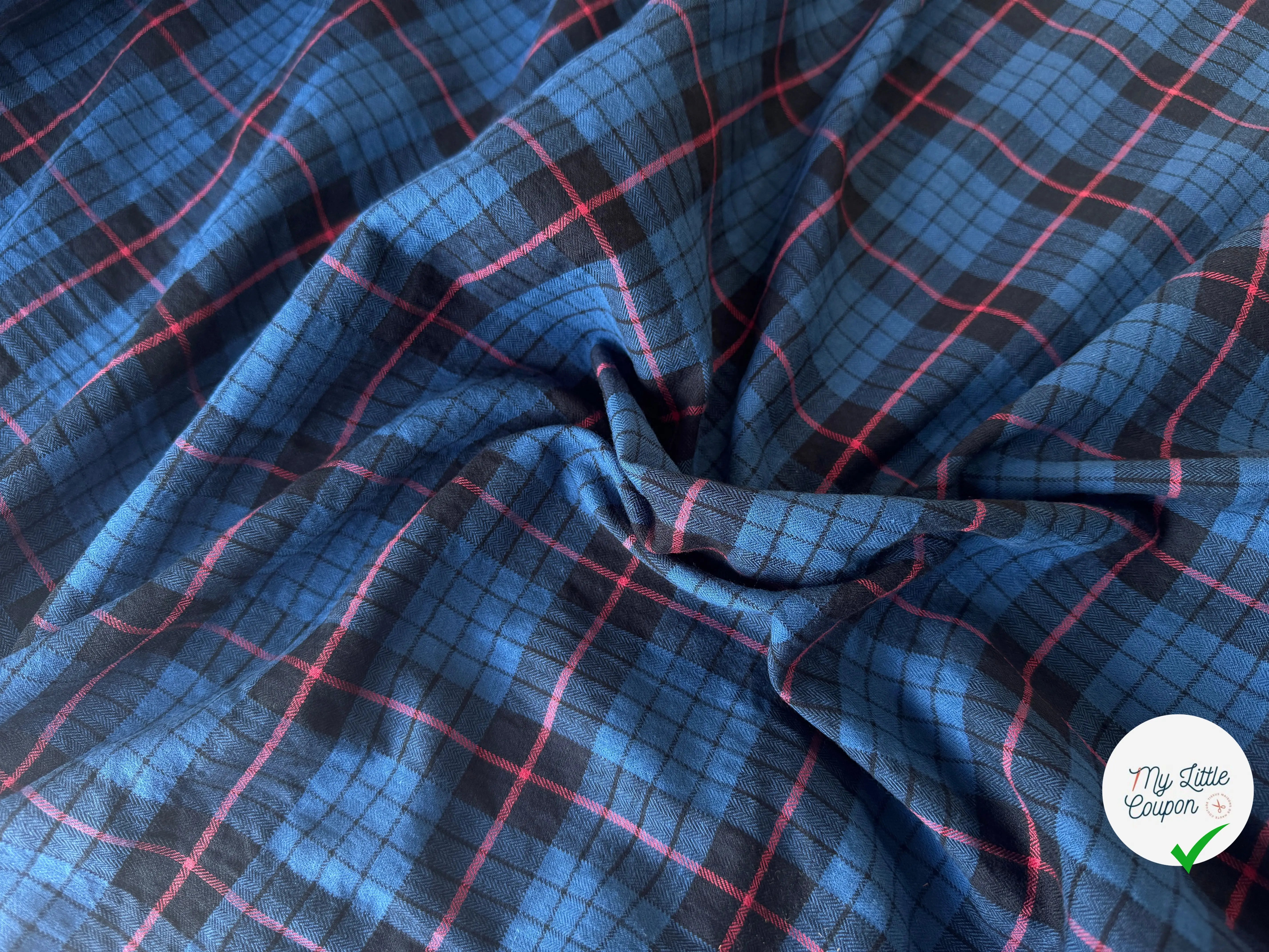 COTON SURCHEMISE TRAPPEUR JAPAN CARREAUX CHEVRON - My Little Coupon