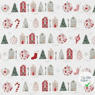 COTONNADE ANVERS BLANC / ROUGE 1E NUM Y1 150 - My Little Coupon