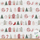 COTONNADE ANVERS BLANC / ROUGE 1E NUM Y1 150 - My Little Coupon