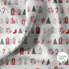 COTONNADE ANVERS BLANC / ROUGE 1E NUM Y1 150 - My Little Coupon