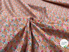 COTONNADE BOEZI VERT/ROSE 2B D3 150 - My Little Coupon