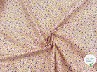 COTONNADE COTON PIO OCRE / MARINE - My Little Coupon - tissu - coudre