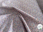COTONNADE DESSIN DE FLEURS PASTEL - My Little Coupon - tissu - coudre