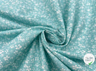 COTONNADE DIFATTI MENTHE ET BLANC - My Little Coupon - tissu - coudre