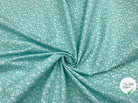 COTONNADE DIFATTI MENTHE ET BLANC - My Little Coupon - tissu - coudre