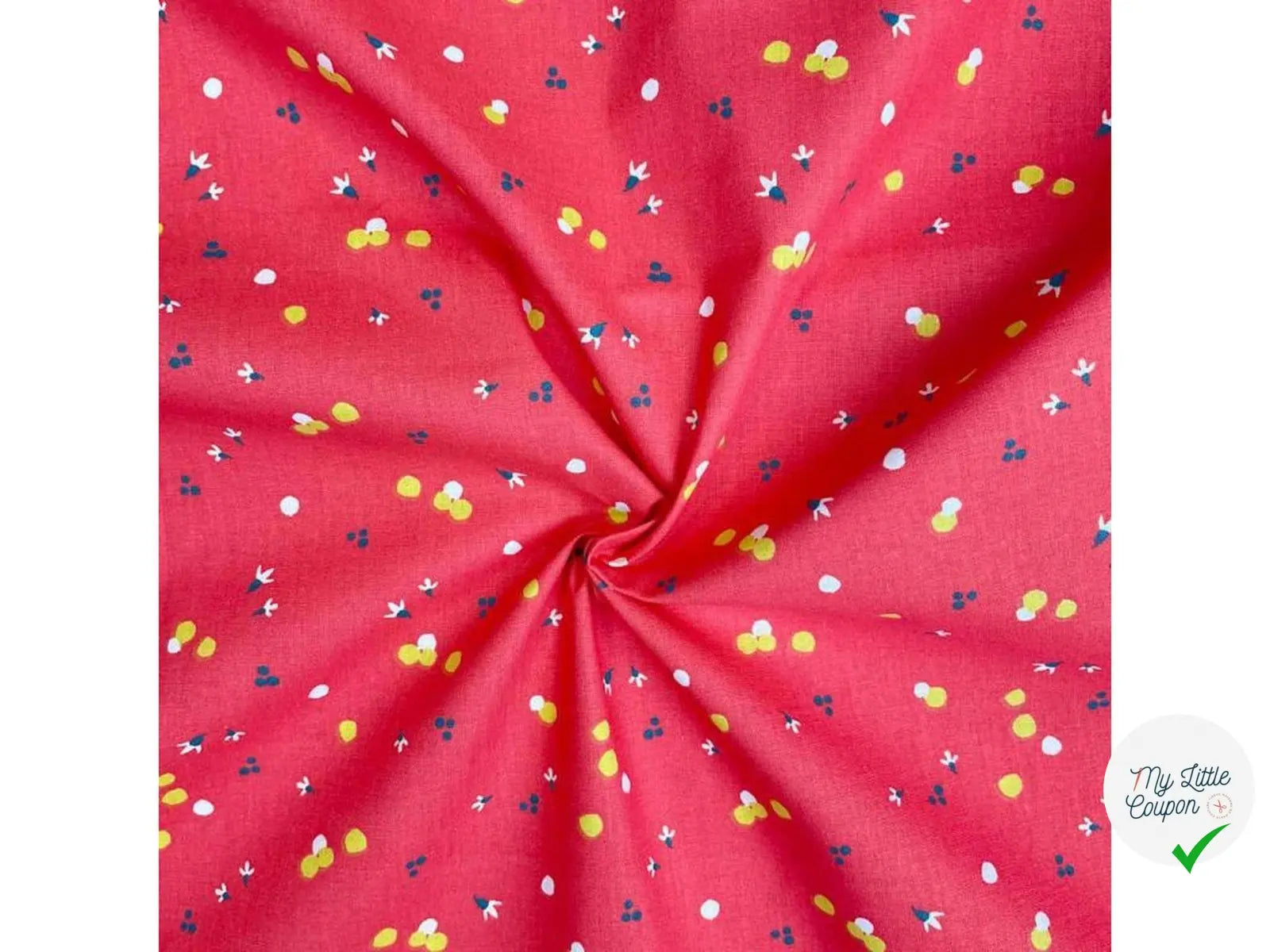 COTONNADE GRENADINE ZESTE DE CITRON - My Little Coupon - tissu - coudre