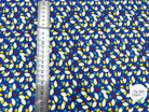 COTONNADE IMPRIMÉE CONFETTIS FOND BLEU - My Little Coupon - tissu - coudre