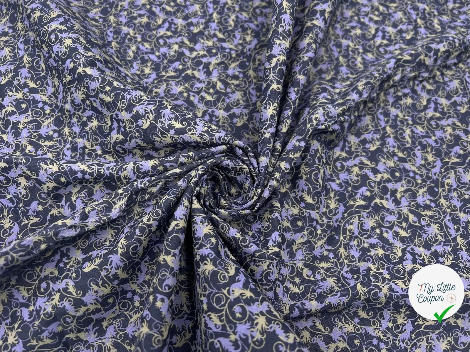 COTONNADE IMPRIMÉE SALIBURY - My Little Coupon - tissu - coudre