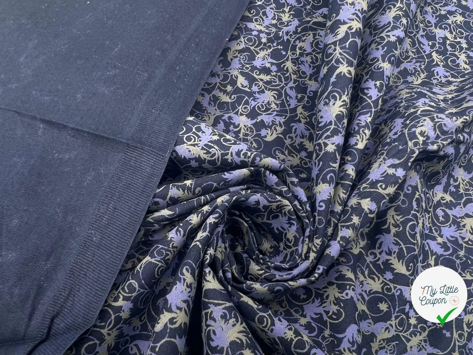 COTONNADE IMPRIMÉE SALIBURY - My Little Coupon - tissu - coudre