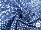 COTONNADE LIPELO BLEU ET BLANC - My Little Coupon - tissu - coudre