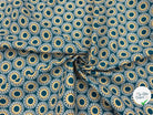 COTONNADE MALAWA CANARD / MOUTARDE - My Little Coupon - tissu - coudre