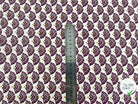 COTONNADE MAYUR ECRU AMARANTE - My Little Coupon - tissu - coudre