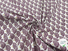 COTONNADE MAYUR ECRU AMARANTE - My Little Coupon - tissu - coudre