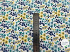 COTONNADE MILLY BLEU & LAGON - My Little Coupon - tissu - coudre