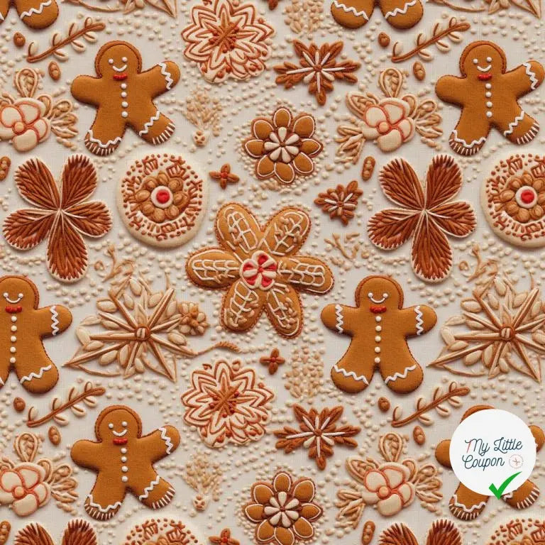 COTONNADE PAINDEPICES BEIGE / CAMEL 1E NUM Y1 150 - My Little Coupon