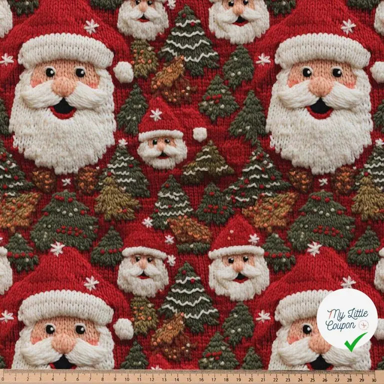 COTONNADE PERENOEL ROUGE / VERT 1E NUM Y1 150 - My Little Coupon