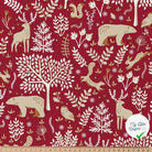 COTONNADE ROVALIA ROUGE / BEIGE 1E Y1 150 - My Little Coupon