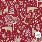 COTONNADE ROVALIA ROUGE / BEIGE 1E Y1 150 - My Little Coupon