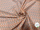 COTONNADE SOJA2 OCRE/VERT 2B D16 150 - My Little Coupon
