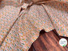 COTONNADE SOJA2 OCRE/VERT 2B D16 150 - My Little Coupon